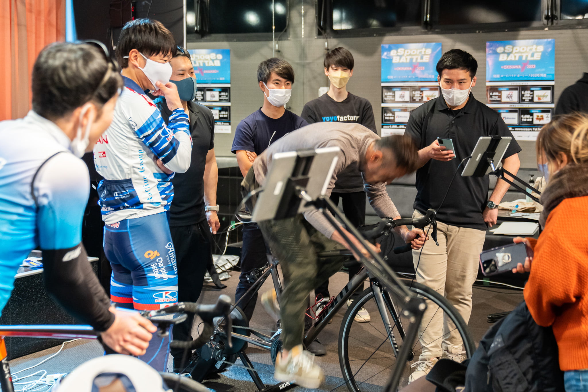 会話と応援が生まれる時間のイメージ