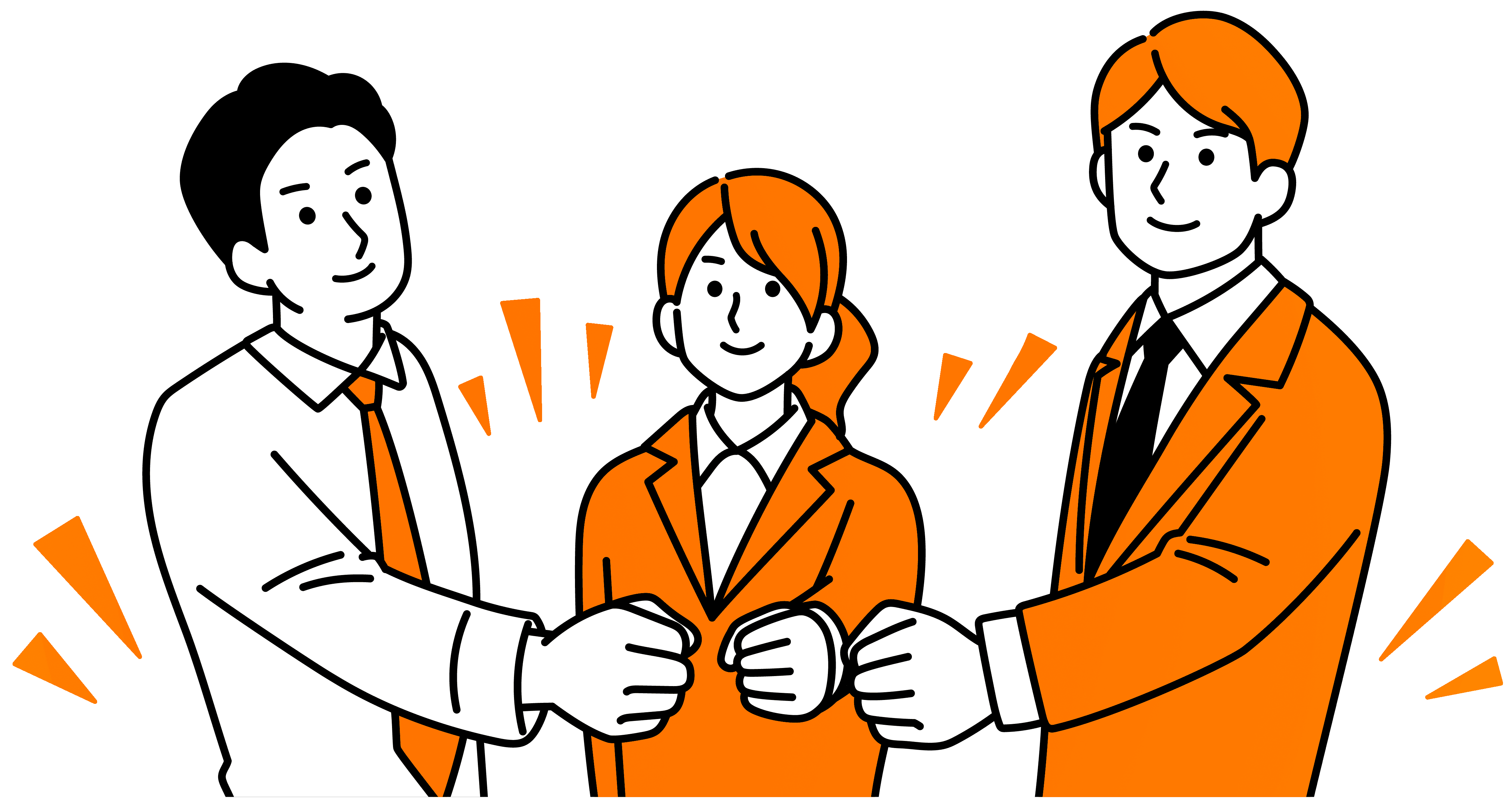 新入社員・内定者研修のイラスト